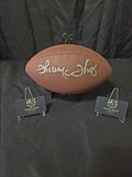 Thurman Thomas signed ball NFL Football NCAA Beckett MVP Bills