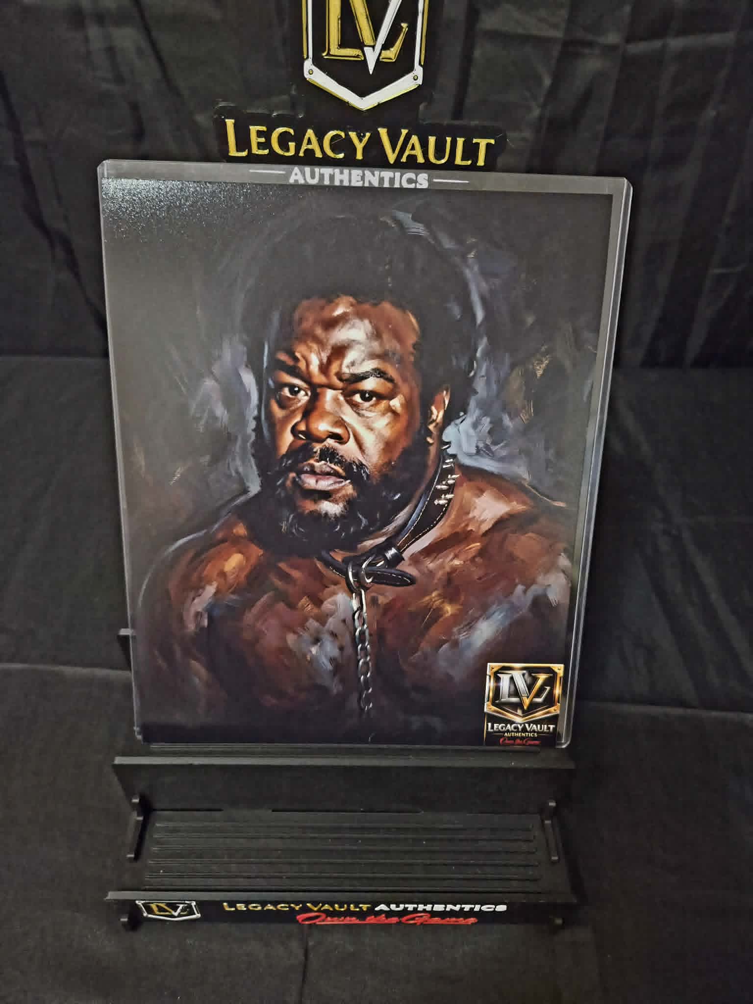 Junkyard Dog JYD Custom Art Photo – Limited Edition Vault Creation 8x10 Print WWE AEW TNA Wrestling NJPW Legend Hall of Fame