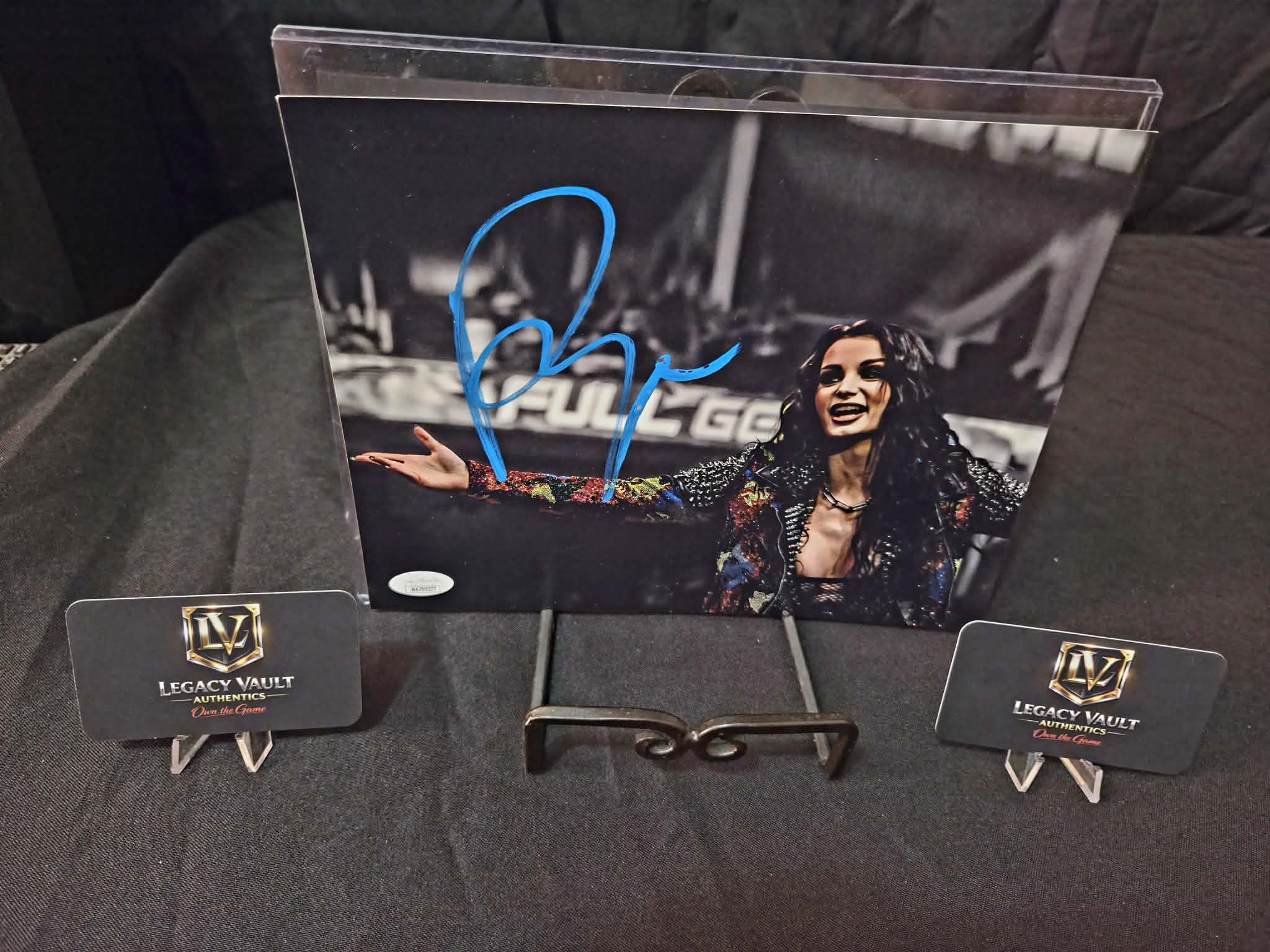 Paige Signed Autographed 8x10 AEW WWE Legend Hall of Fame Diva JSA