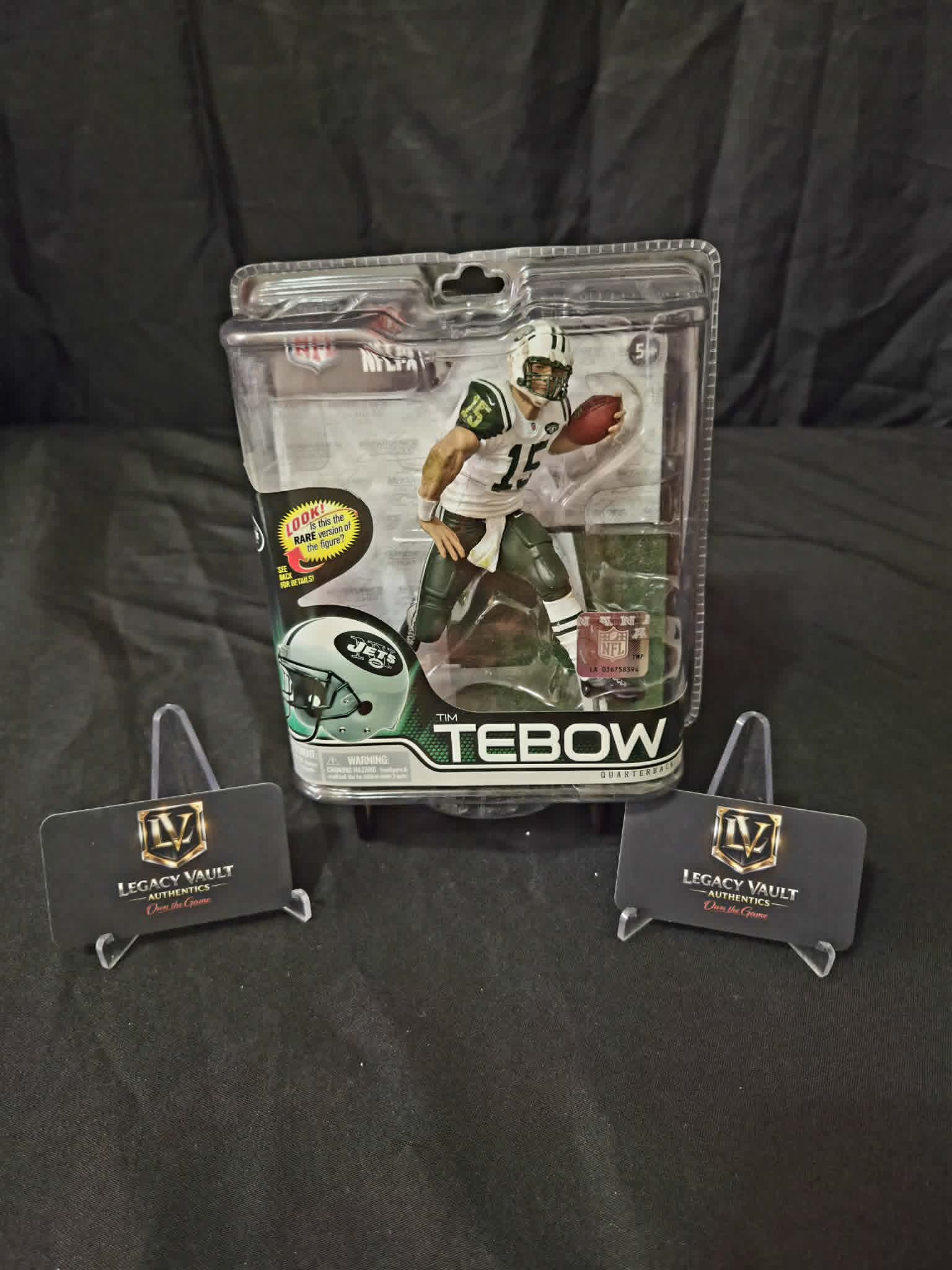 Tim Tebow Vintage Figure Sealed in Box McFarlane NFL Football NCAA Bronze New York Jets