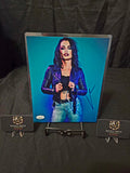 Paige Signed Autographed 8x10 AEW WWE Legend Hall of Fame Diva JSA
