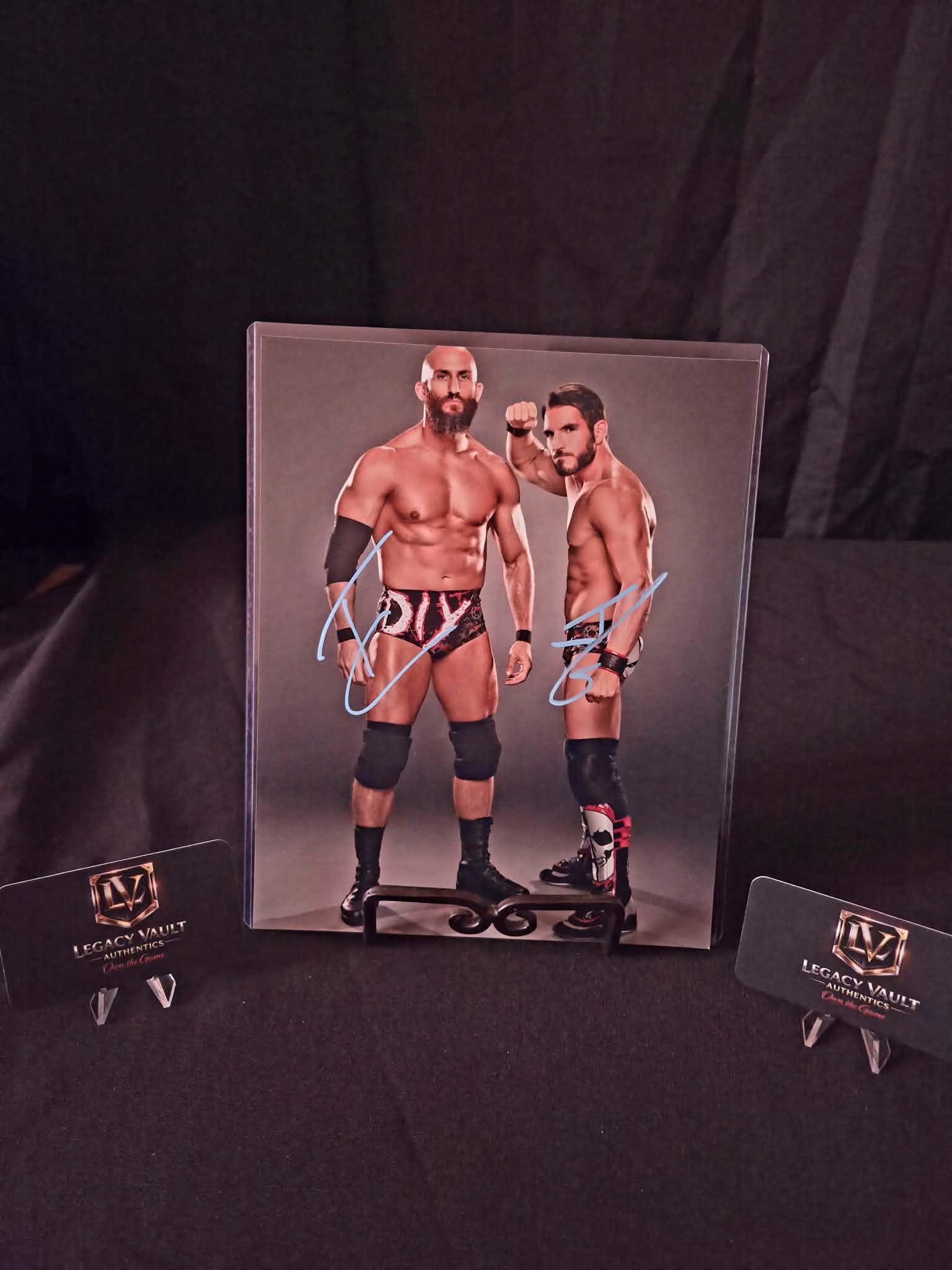 Tomasso Ciampa Johnny Gargano DIY Signed 8x10 Autographed AEW WWE Legend Hall of Fame