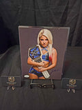 Alexa Bliss Signed Autographed 8x10 AEW WWE Legend Hall of Fame Diva JSA damaged