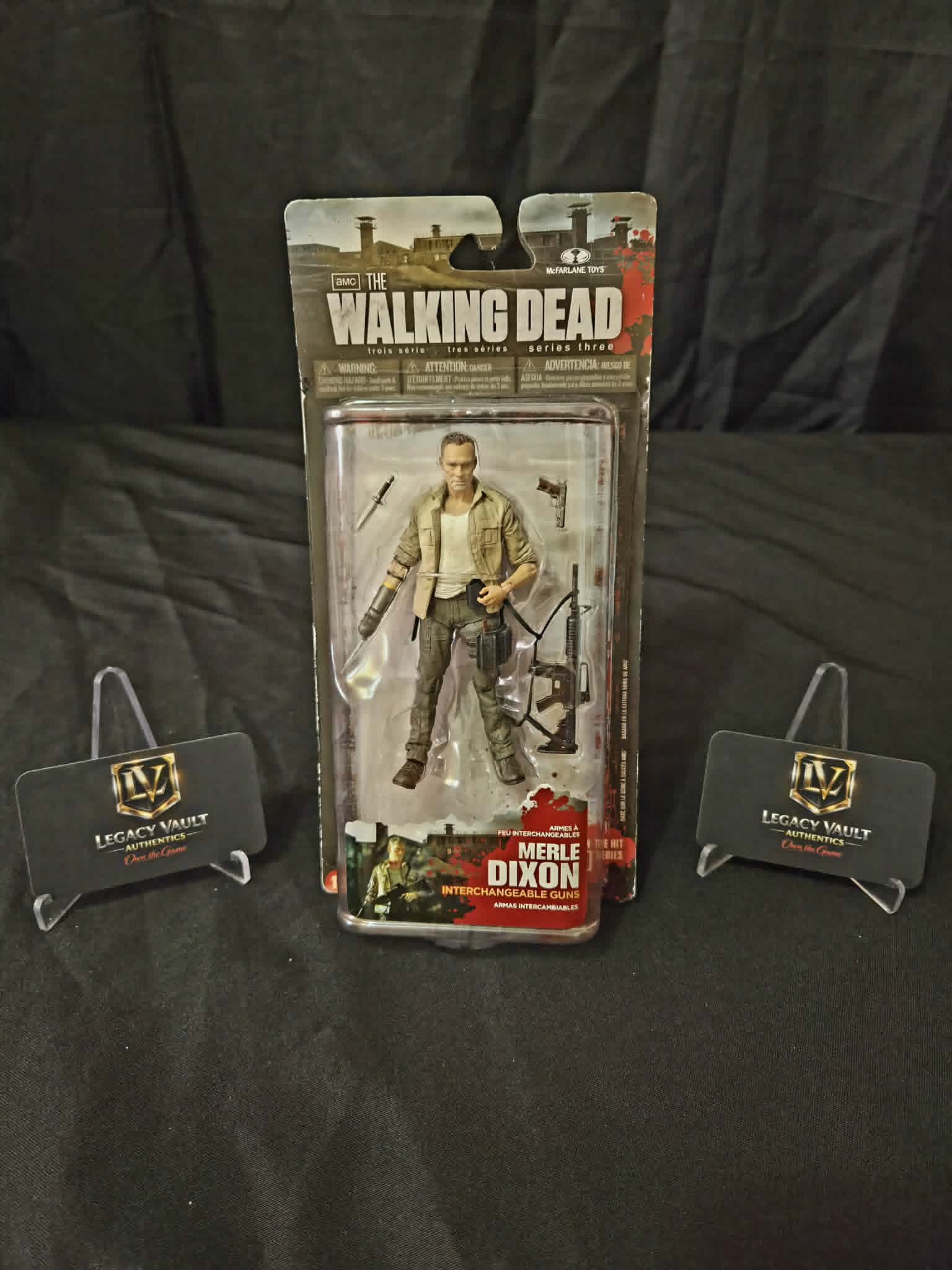 Merle Dixon Vintage Figure Sealed in Box McFarlane Walking Dead
