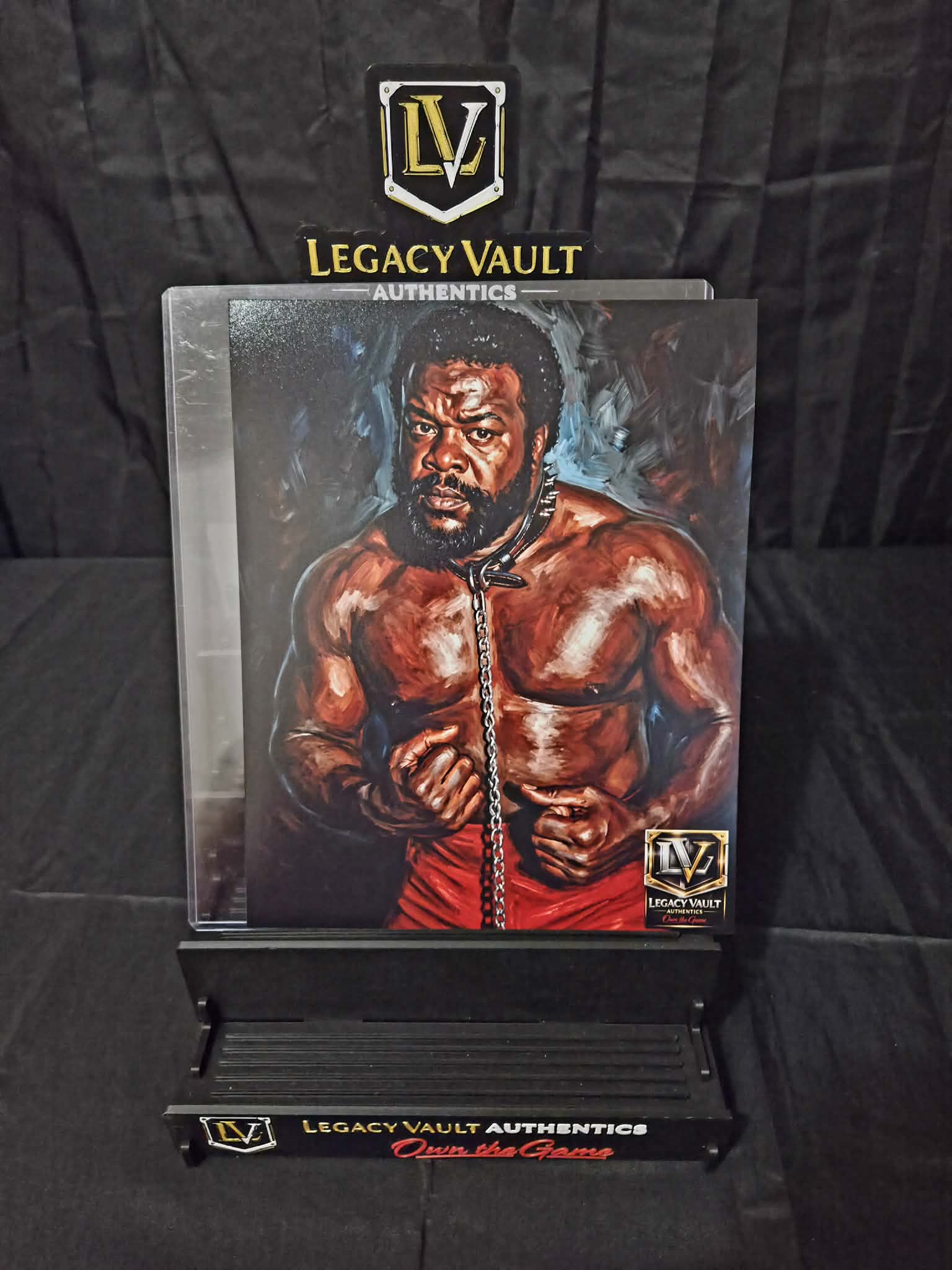 Junkyard Dog JYD Custom Art Photo – Limited Edition Vault Creation 8x10 Print WWE AEW TNA Wrestling NJPW Legend Hall of Fame