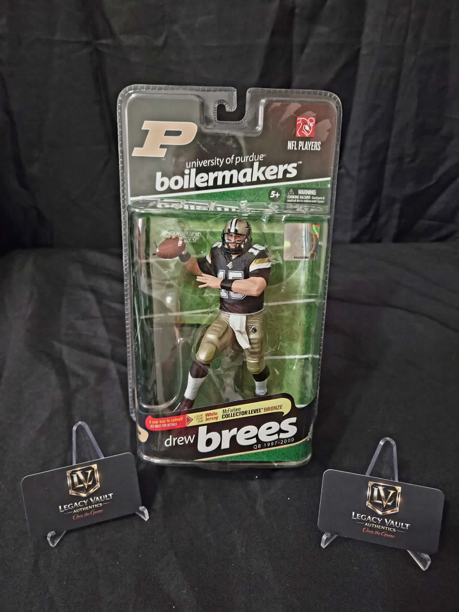 Drew Brees Figure Sealed in Box McFarlane NFL Football NCAA Purdue