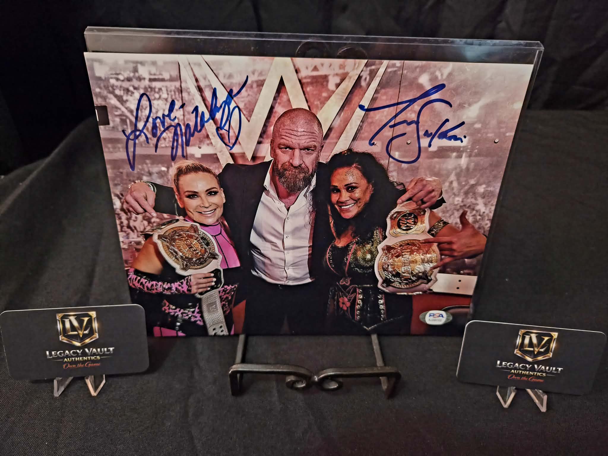 Natalia Neidhardt Tamina Snuka Signed 8x10 Autographed AEW WWE Legend Hall of Fame Diva JSA