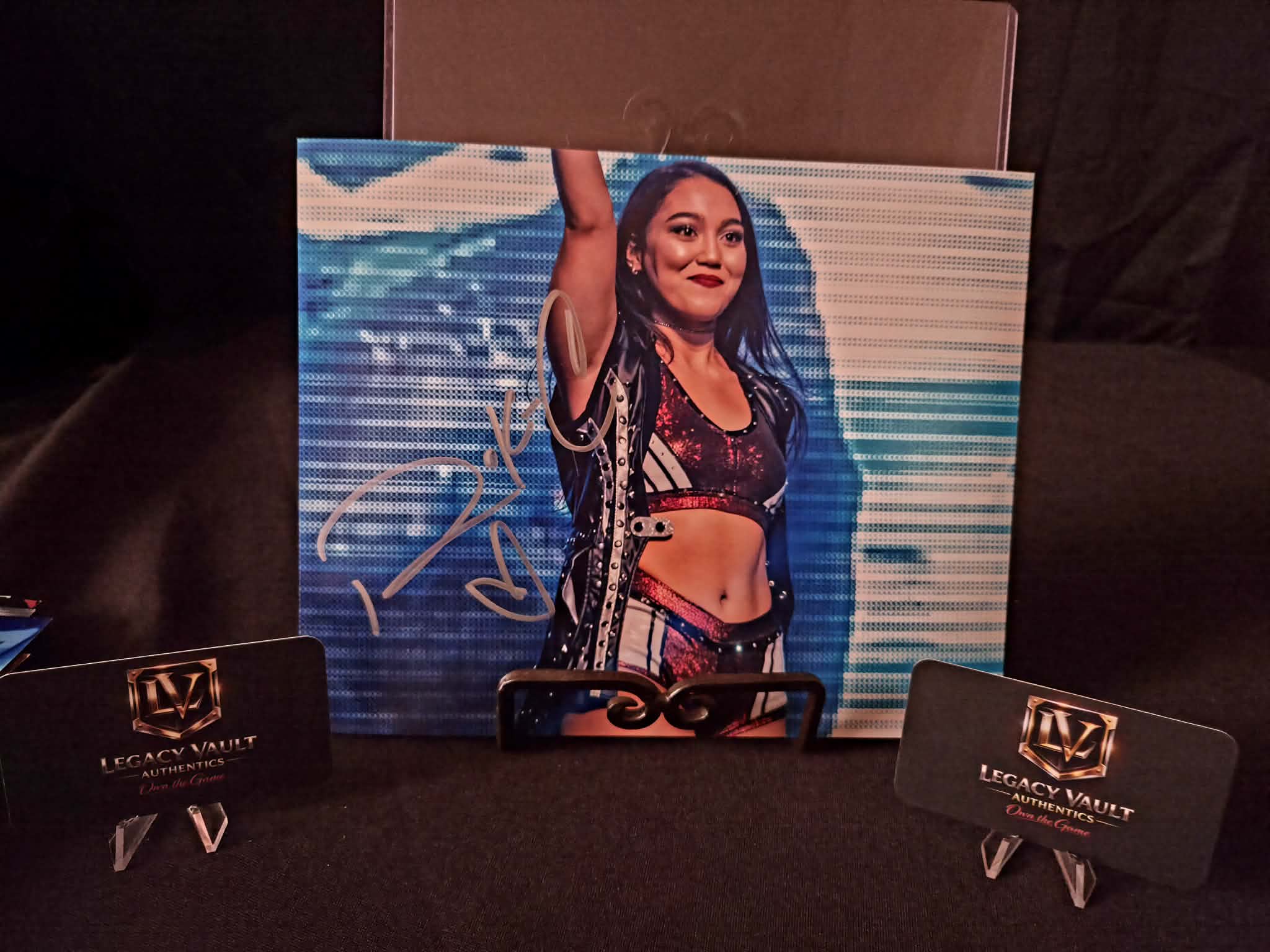 Roxanne Perez Signed 8x10 Autographed AEW WWE Legend Hall of Fame