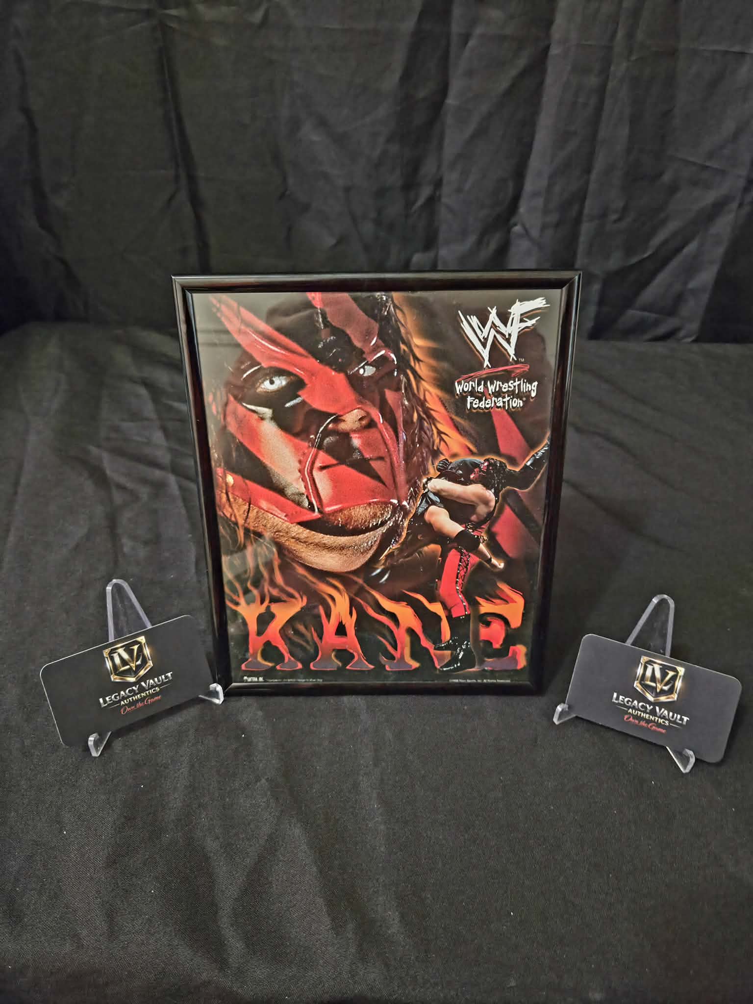 Kane 8x10 AEW WWE Legend Hall of Fame Original Framed Promo