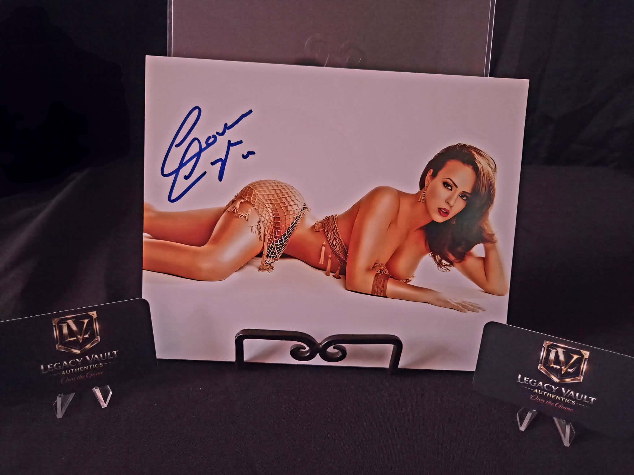 Layla Signed 8x10 Autographed AEW WWE Legend Hall of Fame