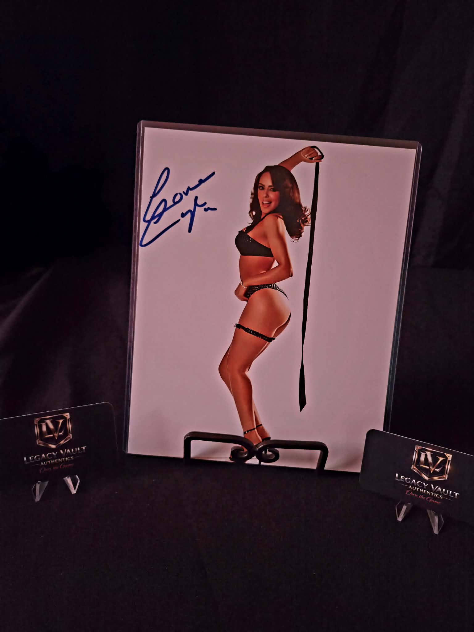 Layla Signed 8x10 Autographed AEW WWE Legend Hall of Fame