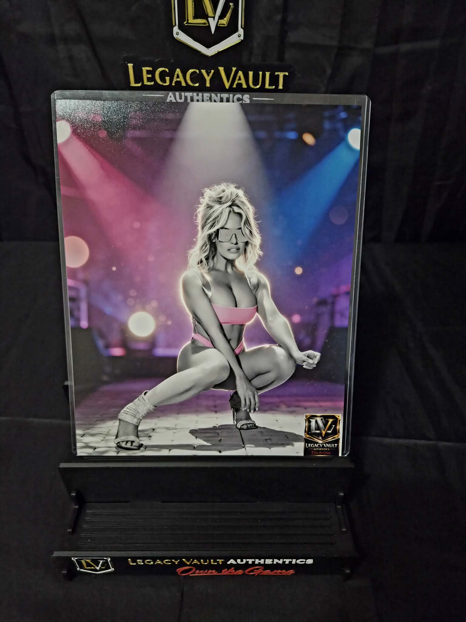 Trish Stratus Custom Art Photo – Limited Edition Vault Creation 8x10 Photo Print WWE AEW NJPW TNA Wrestling Diva