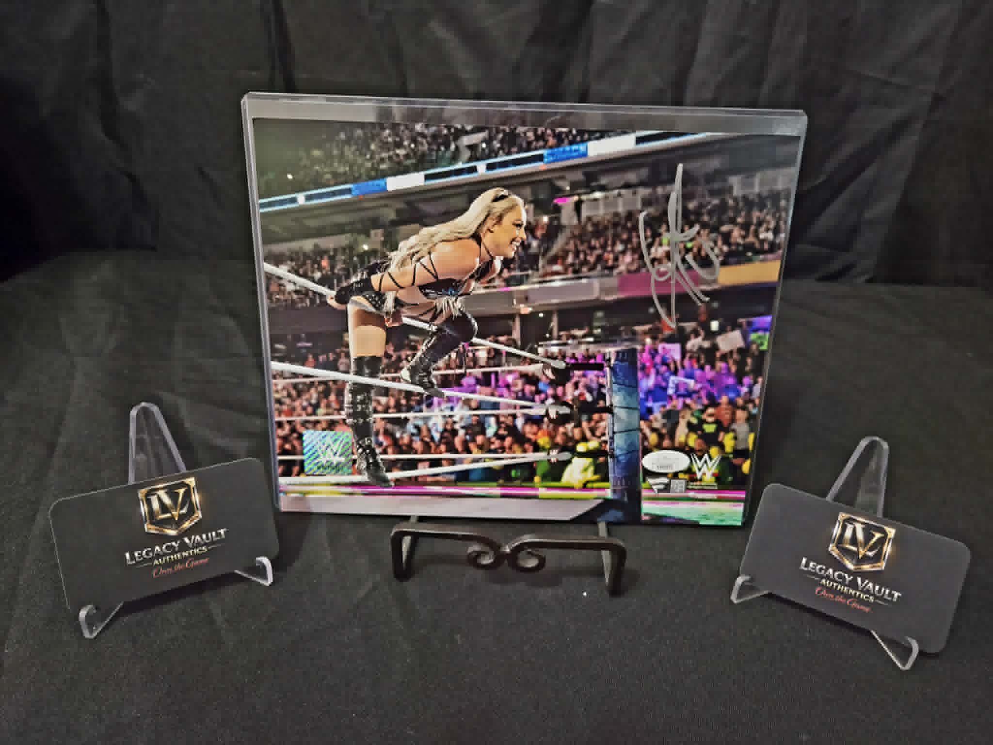 Liv Morgan Signed 8x10 Autographed AEW WWE Legend Hall of Fame Promo Fanatics