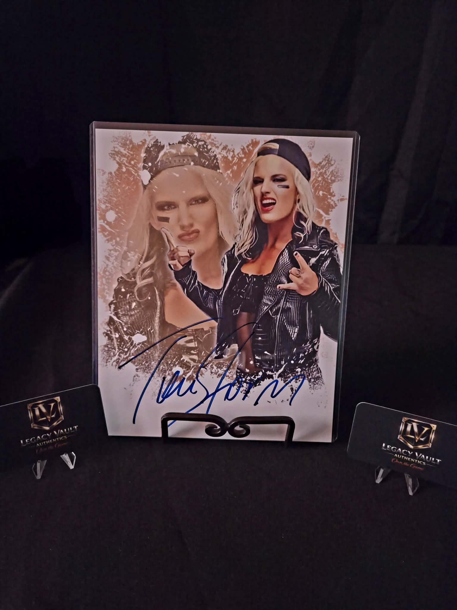 Toni Storm Signed 8x10 Autographed AEW WWE Legend Hall of Fame