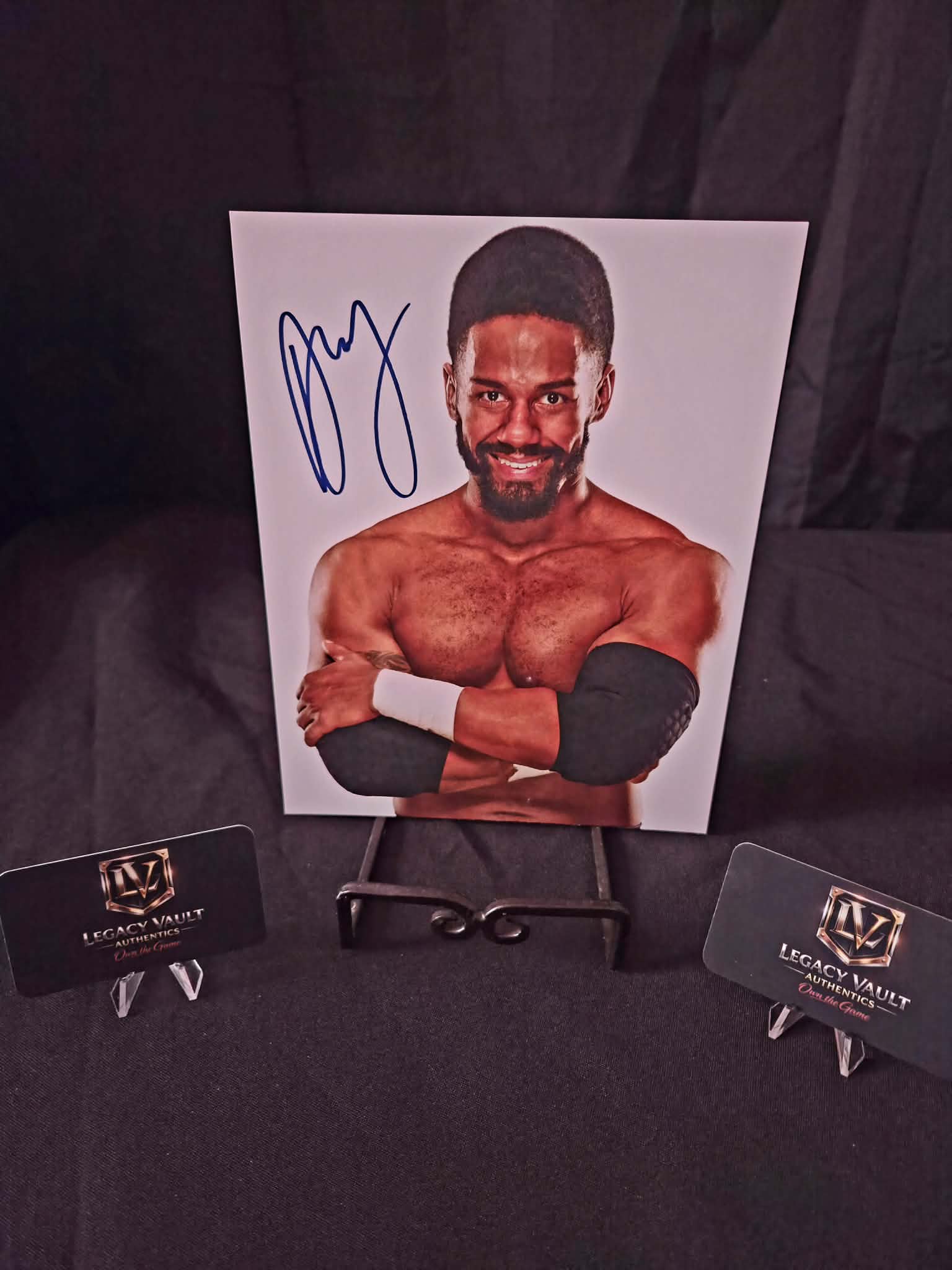 Darren Young Signed 8x10 Autographed AEW WWE Legend Hall of Fame