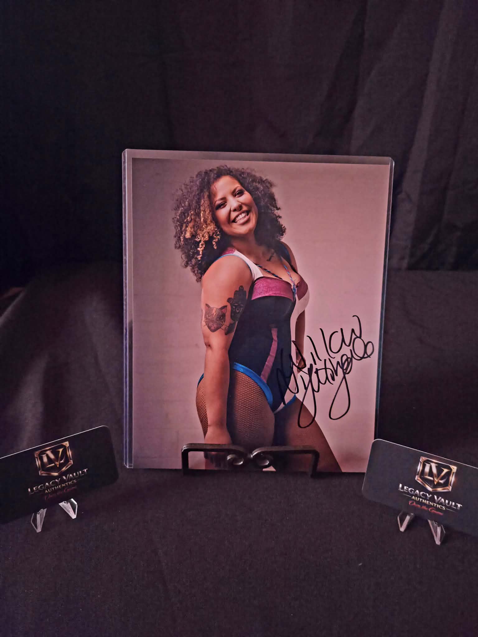 Willow Nightingale Signed 8x10 Autographed AEW WWE Legend Hall of Fame Diva